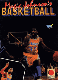Magic Johnson's Basketball ZX Spectrum US box art